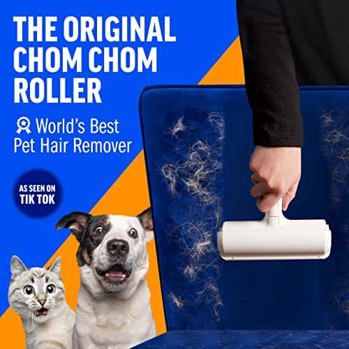 Upgraded Chum Chum Pet Hair Remover Roller, Upgraded Chum Chum 2-in-1 Pet Hair Remover & Grooming Brush