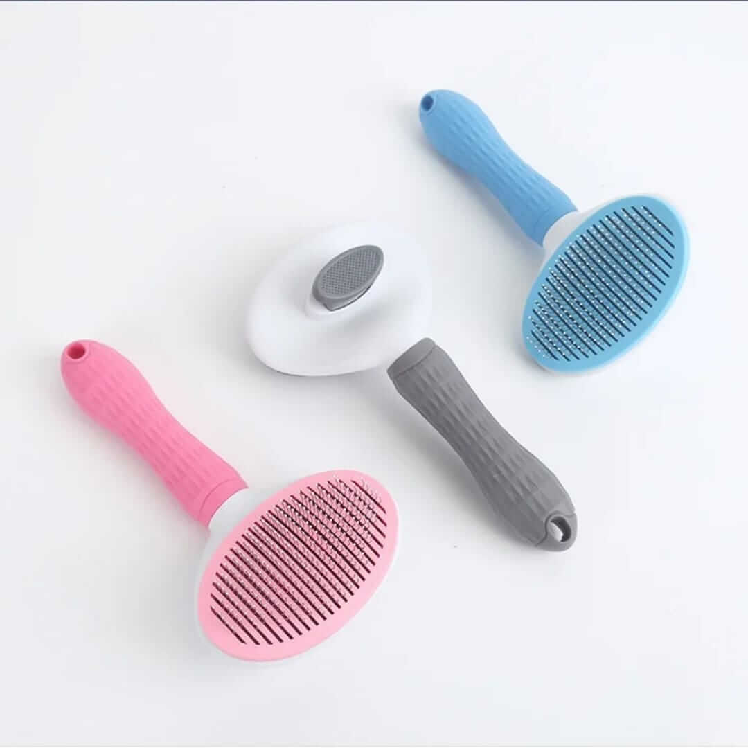 Upgraded Pet Grooming Brush for Dogs & Cats