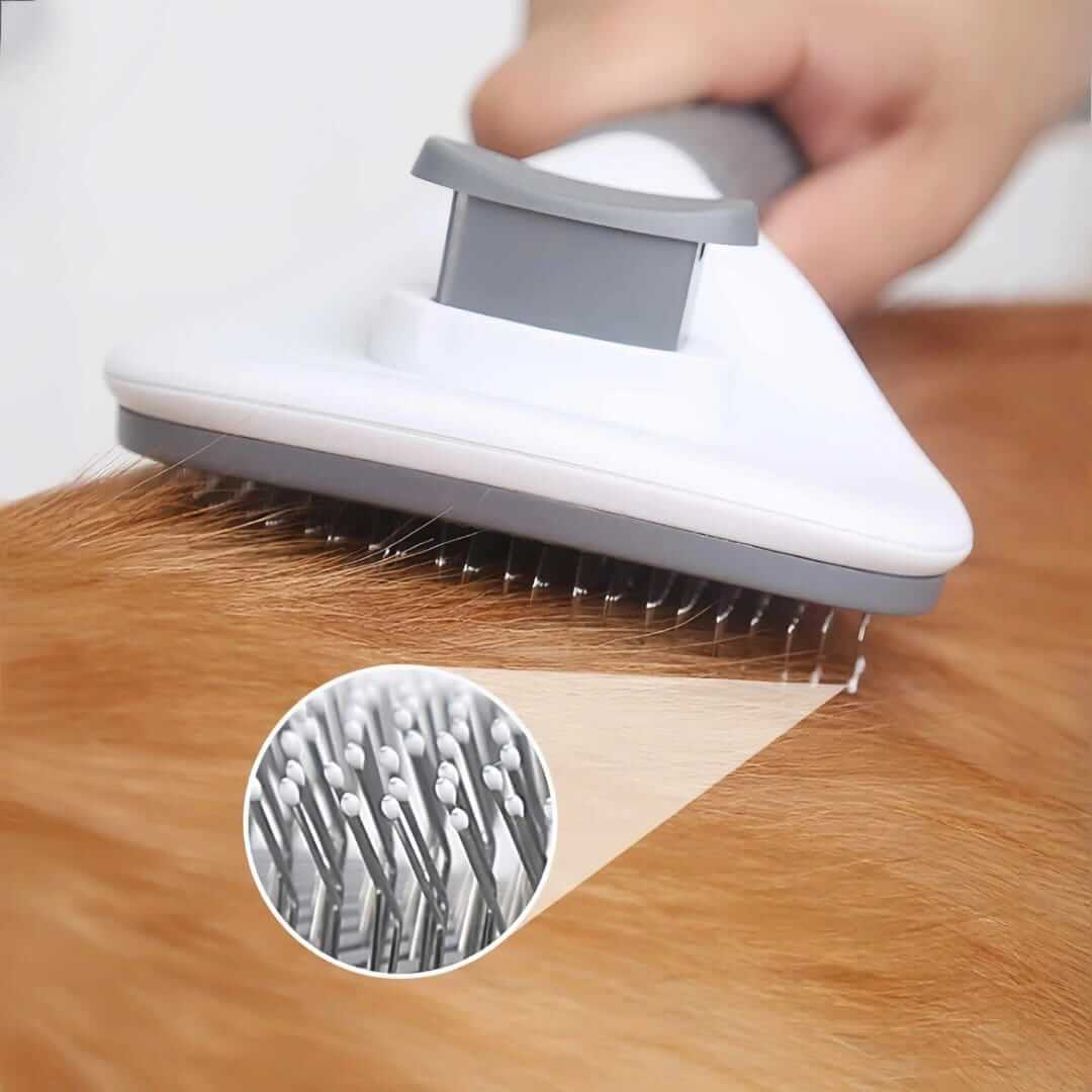 Upgraded Pet Grooming Brush for Dogs & Cats