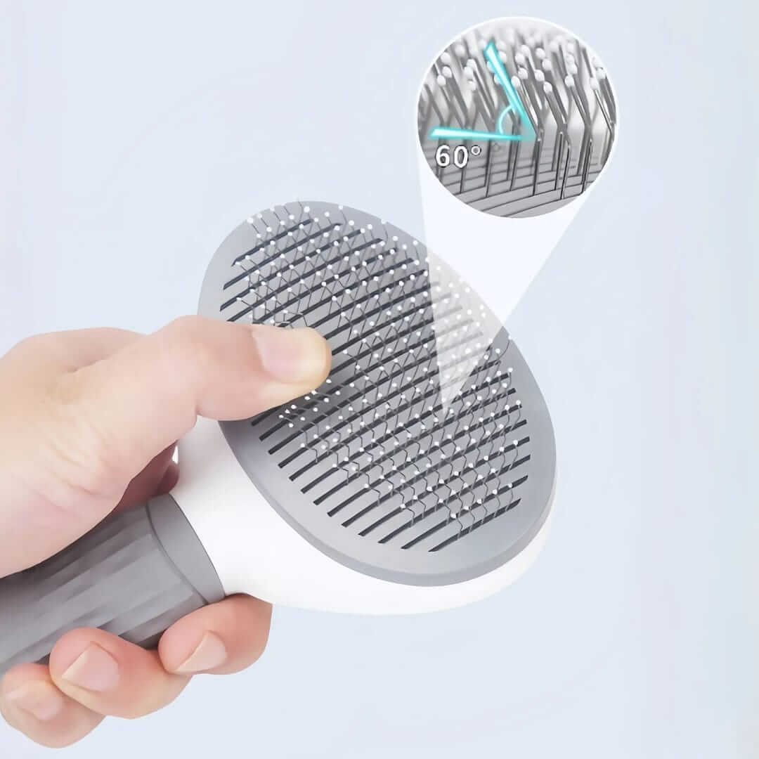 Upgraded Pet Grooming Brush for Dogs & Cats
